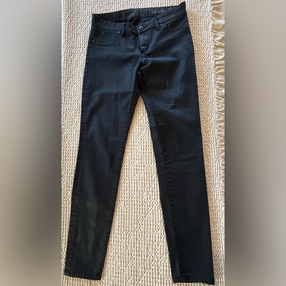 BlankNYC black skinny jeans. 
Size 27